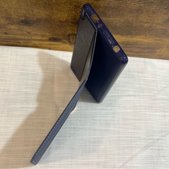 Mignova Slim Case Synthetic Leather Folio Book Cover Case with Card Pocket - Picture 8 of 11